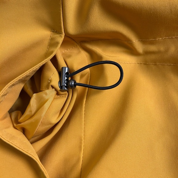 PENDLETON Hooded Rain Jacket Yellow/Goldenrod Aztec Lining W XL Water Repellent - Picture 11 of 16